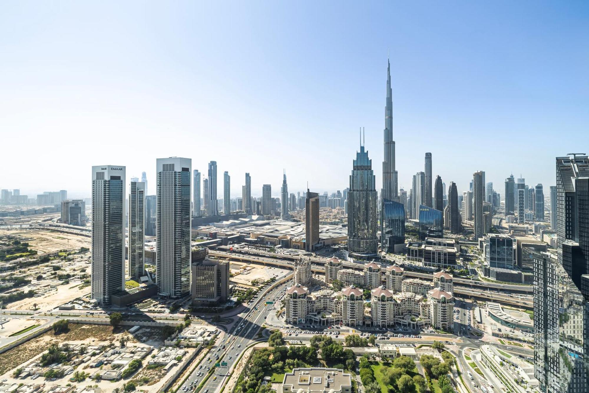 1Br Burj Khalifa View Index Tower Difc Lägenhet Dubai Exteriör bild